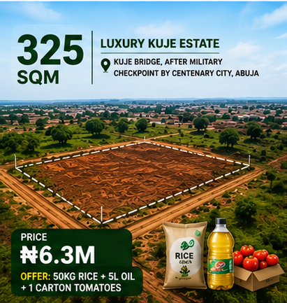 325sqm Luxury Kuje Estate