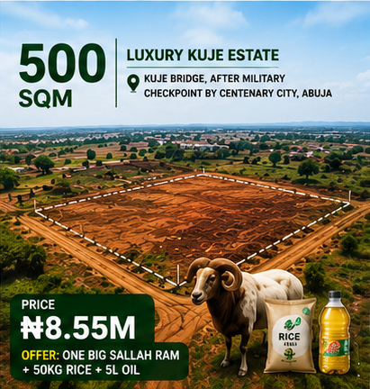 500sqm Luxury Kuje Estate